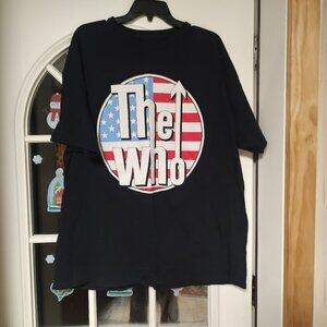 The Who Black Tour 2022 Concert Shirt Size Adult XXL